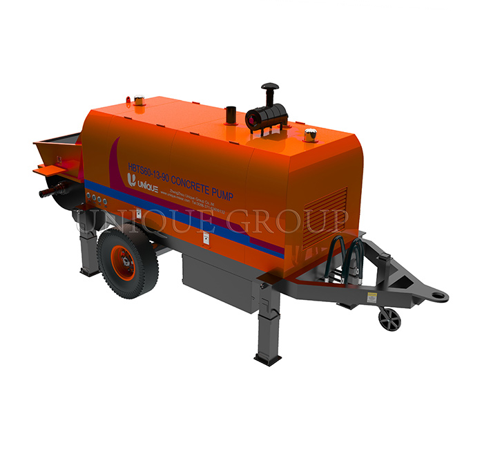 DHBT Diesel Concrete Trailer Pump