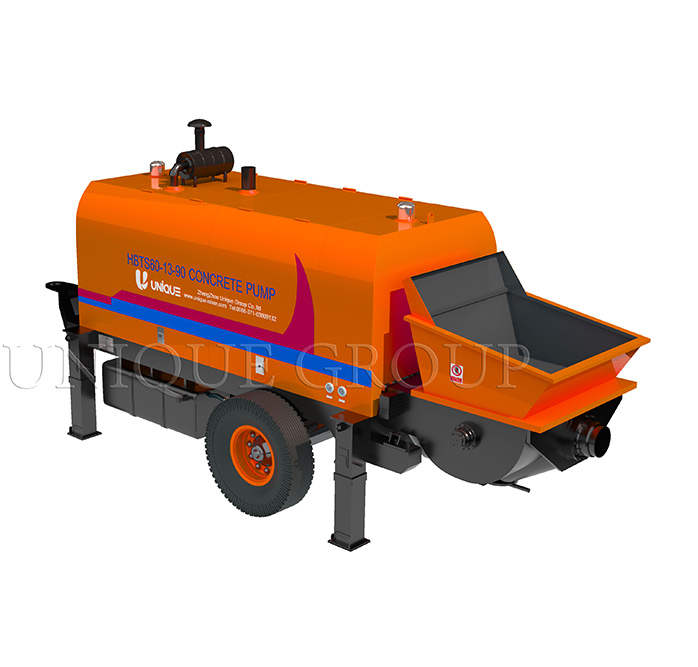 DHBT Diesel Concrete Trailer Pump