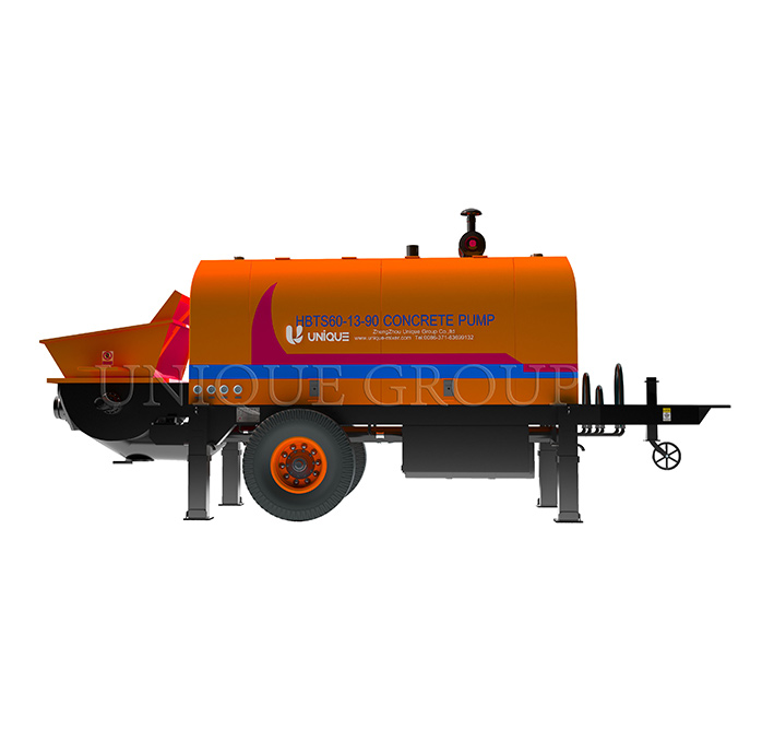 DHBT Diesel Concrete Trailer Pump