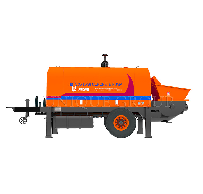 DHBT Diesel Concrete Trailer Pump