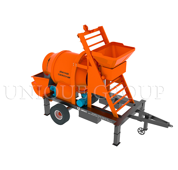 JBT Electric Concrete Mixer With Pump