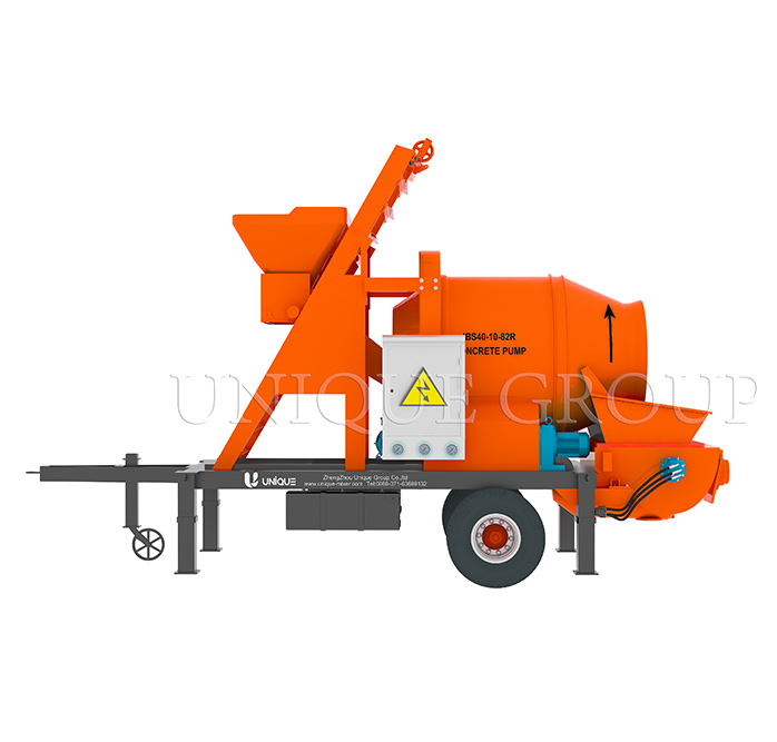 JBT Electric Concrete Mixer With Pump