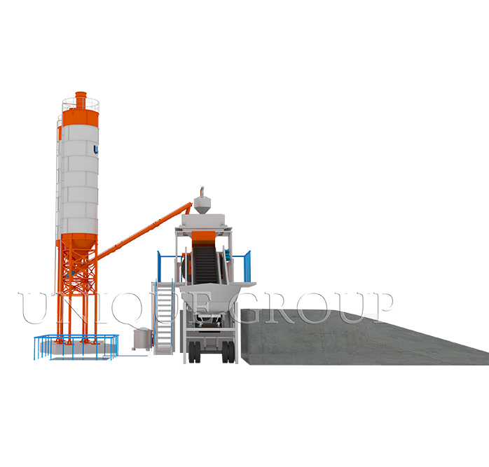 Mobile Concrete Batching Plant