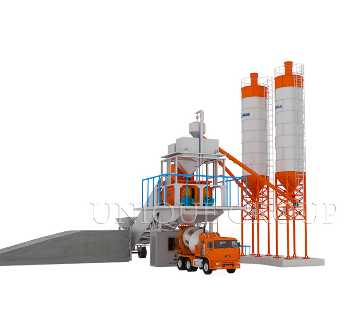 Mobile Concrete Batching Plant