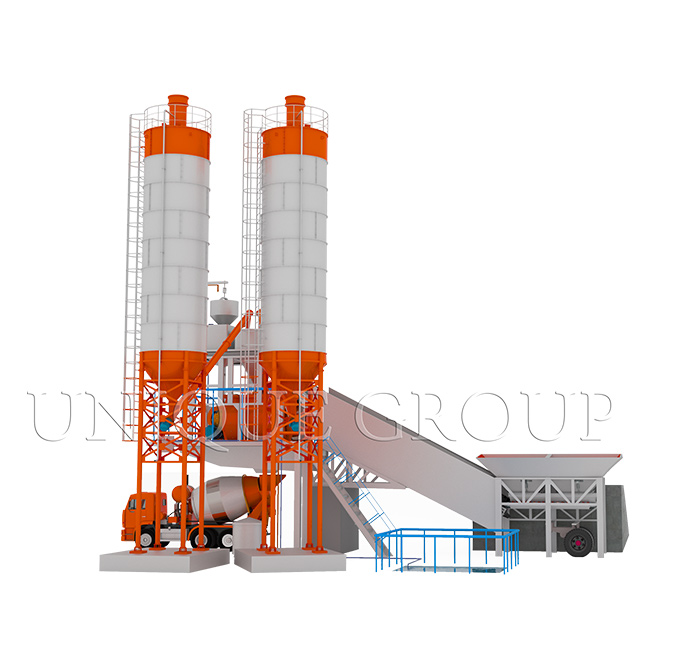 Mobile Concrete Batching Plant