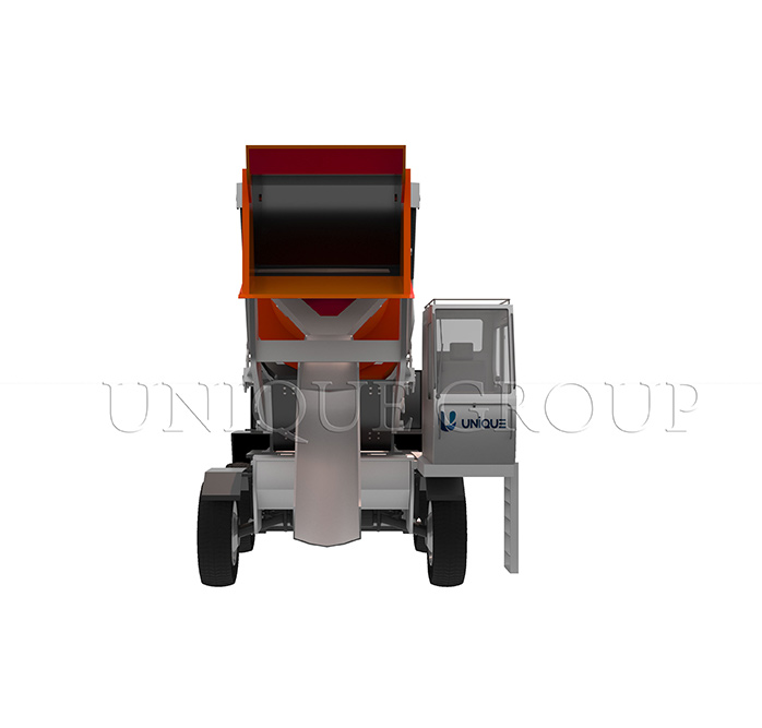 Self Loading Concrete Mixer Truck