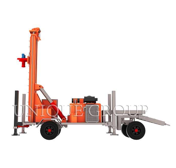 Wheel Water Drilling Machine