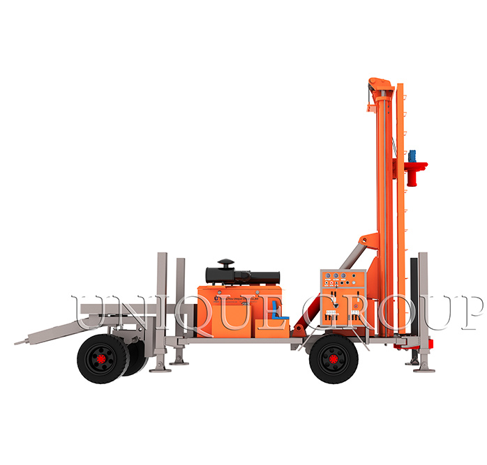 Wheel Water Drilling Machine