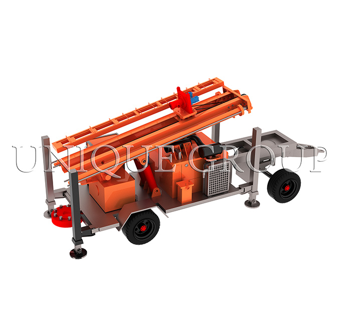 Wheel Water Drilling Machine