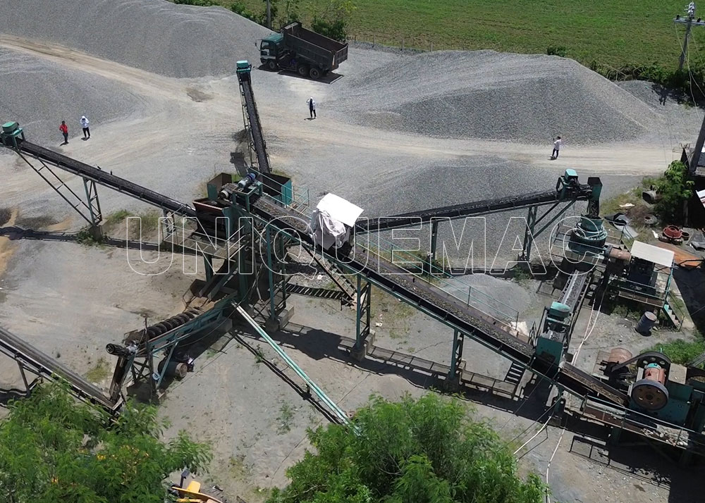 100-150tph stone crusher plant