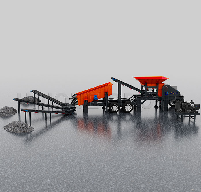 30tph Mobile Diesel Jaw Crusher Plant