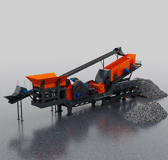 50tph Mobile Crusher Plant