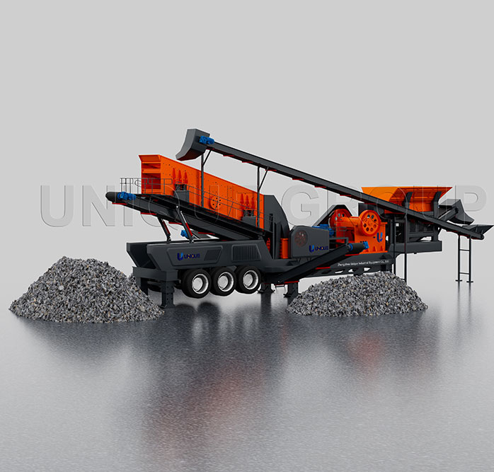 50tph Mobile Crusher Plant