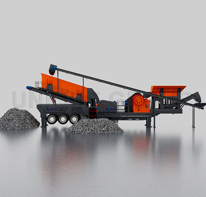 50tph Mobile Crusher Plant