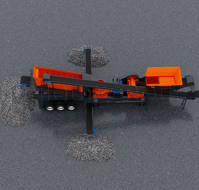 100tph Mobile Crusher Plant