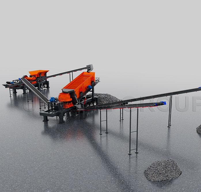 100-200tph Mobile Crusher Plant