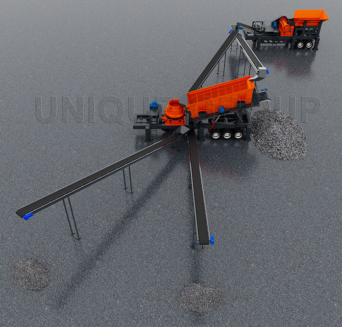 100-200tph Mobile Crusher Plant