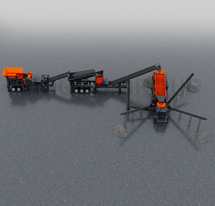 200-300tph Mobile Crusher Plant