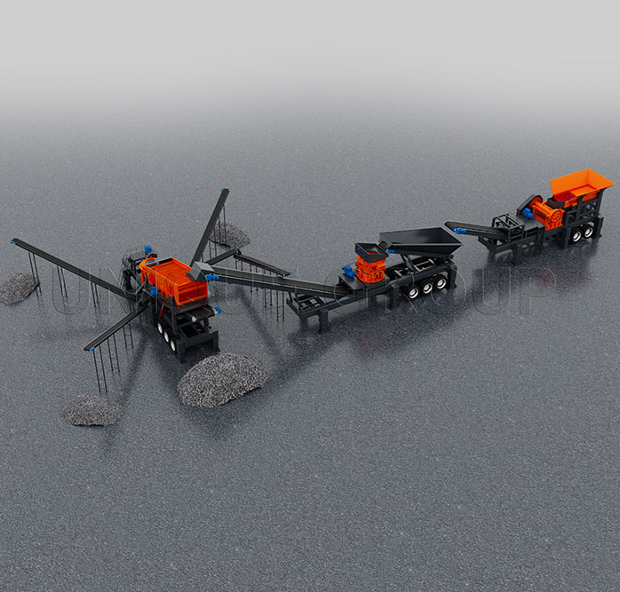 200-300tph Mobile Crusher Plant