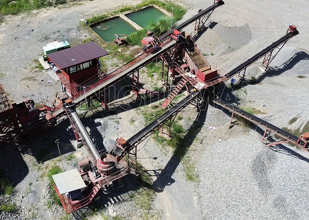 150-250tph stone crusher plant