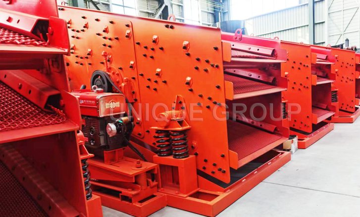 Diesel Power Vibrating Screen will go to Ghana