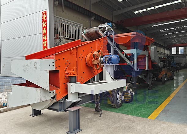 30TPH Mobile stone crusher plant Competed!