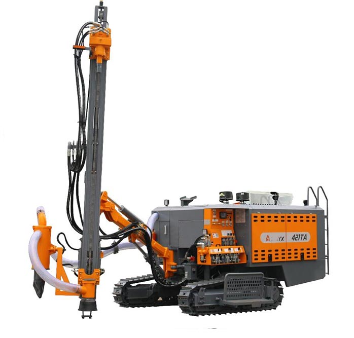 Integrated DTH surface Drill Rig