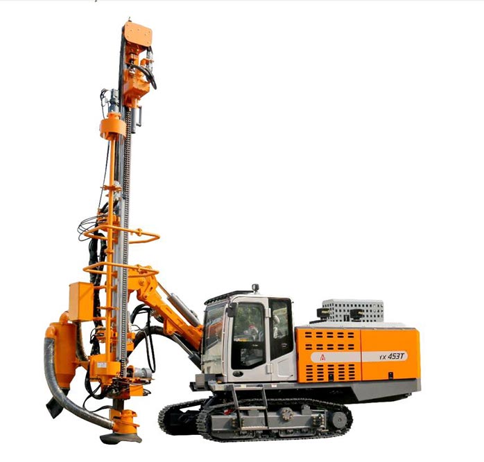 Integrated DTH surface Drill Rig