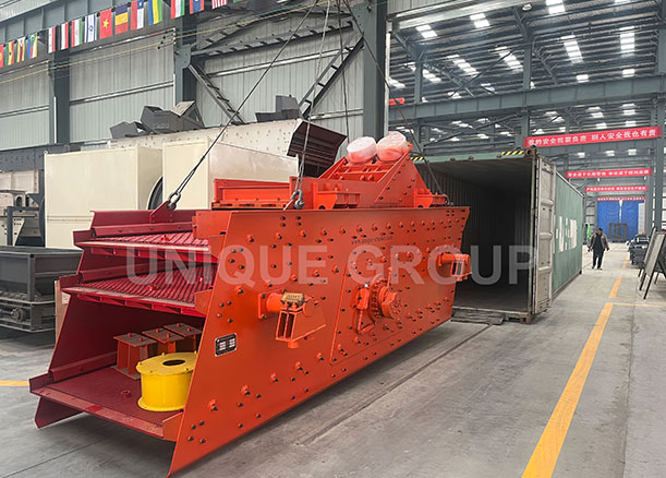 100 tons per hour crusher production line delivery